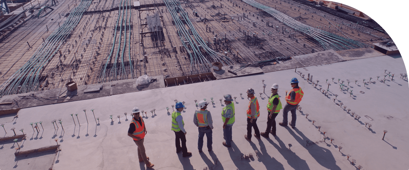 engineers during site preparation