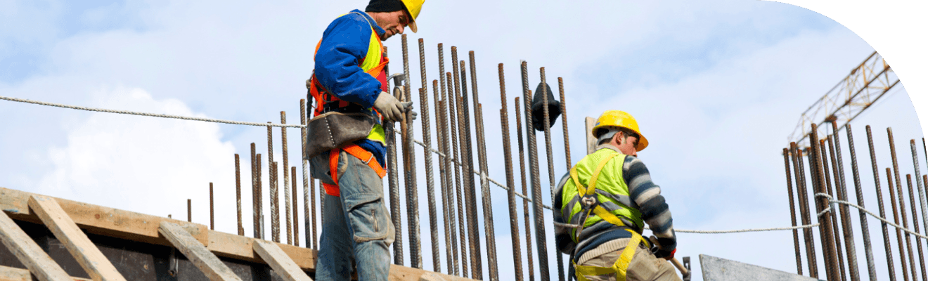 engineers working at the site