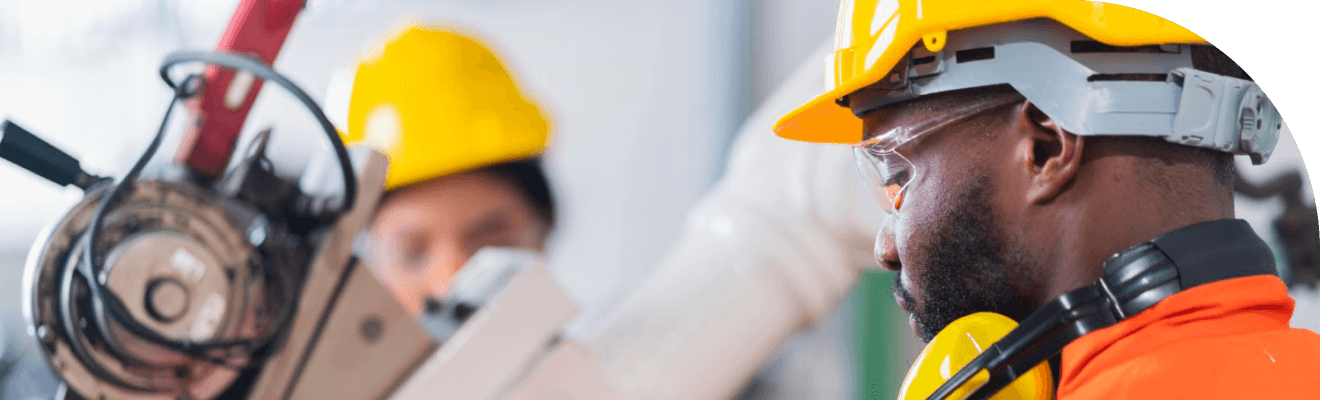 engineers working at the site